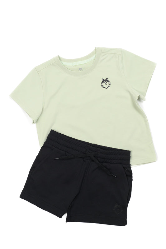 T-shirt, shorts and crew sock bundle